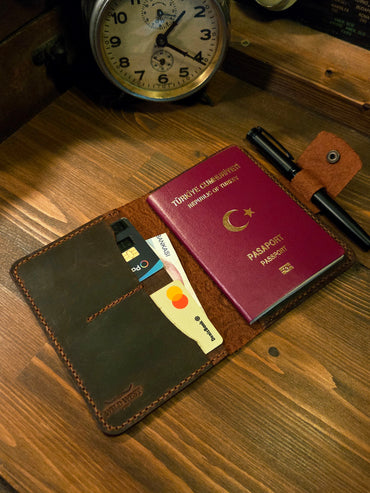 Passport Case Pasaport Kılıfı Desenli
