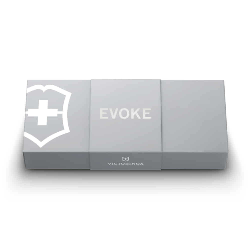 Victorinox 0.9415.D26 Evoke Alox Çakı, Gümüş(Deri Çakı Kılıfı Hediyeli!)