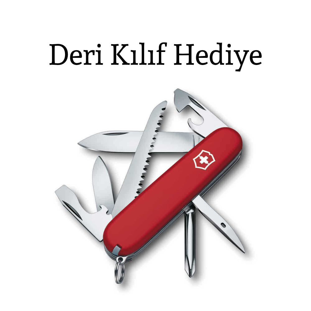 Victorinox 1.4613 Hiker Çakı(Deri Çakı Kılıfı Hediyeli!)