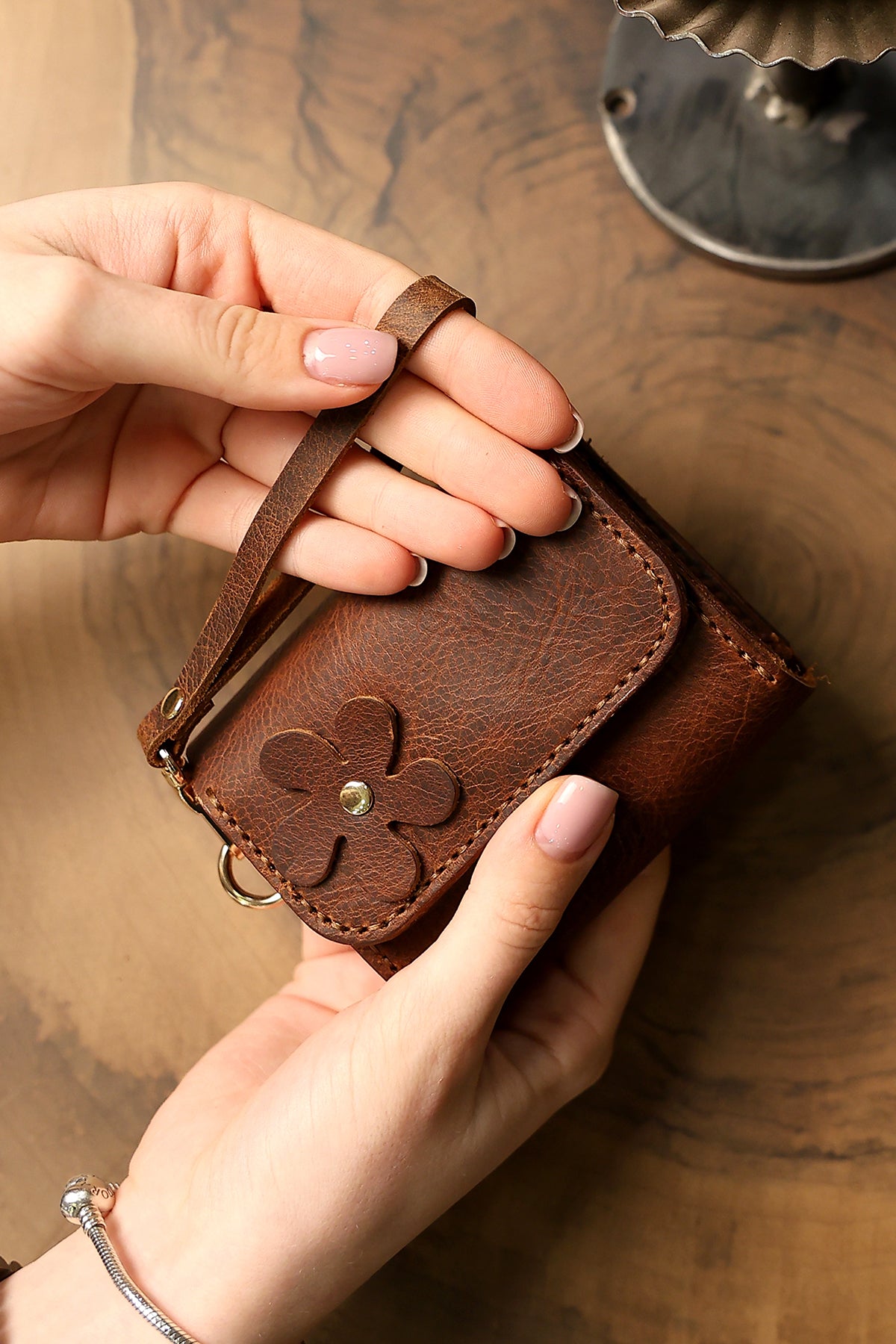 Briddle Rose Minimal Bilek Askılı Kadın Cüzdan