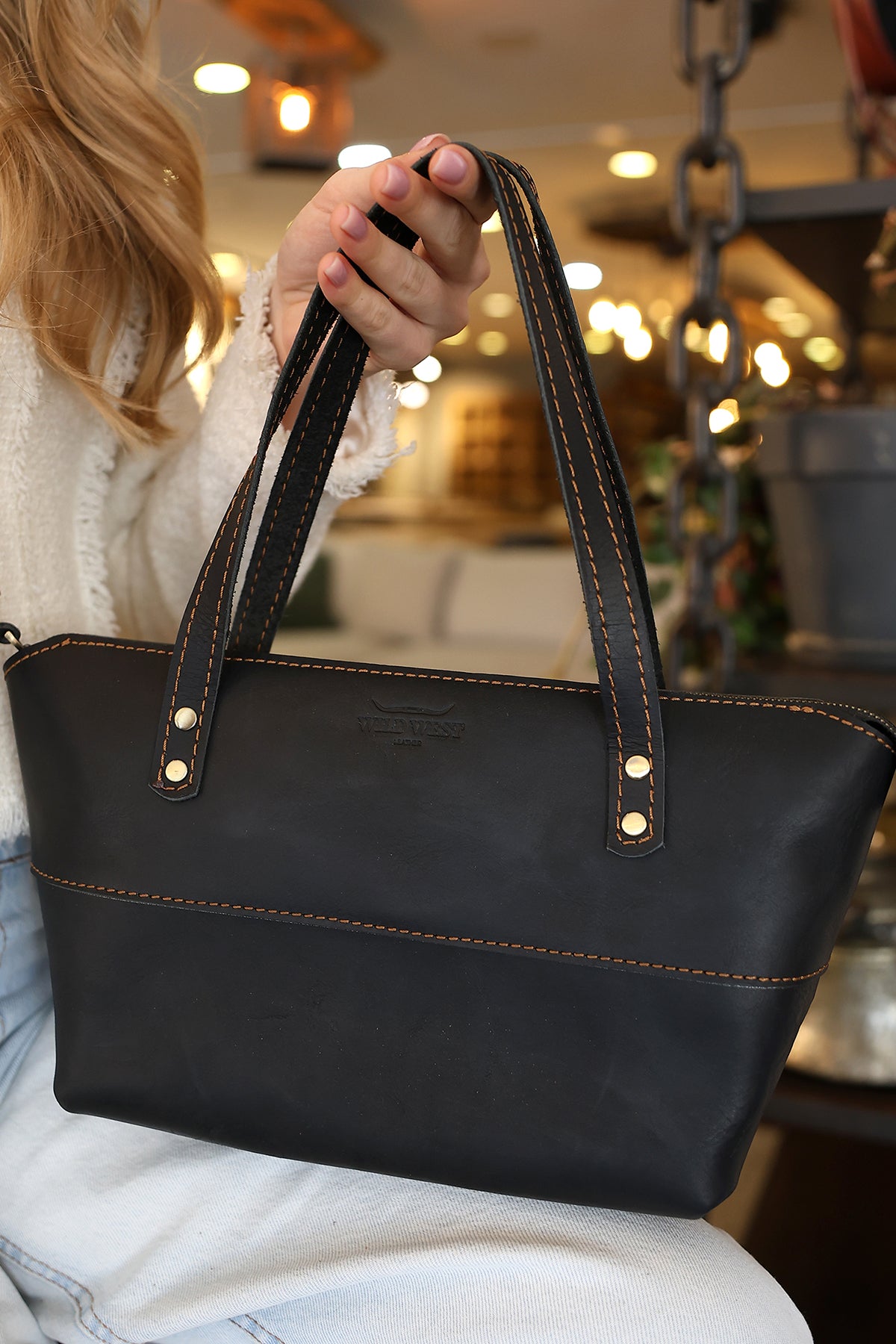 Tote Bag Small Fermuarlı Kadın Kol Çantası