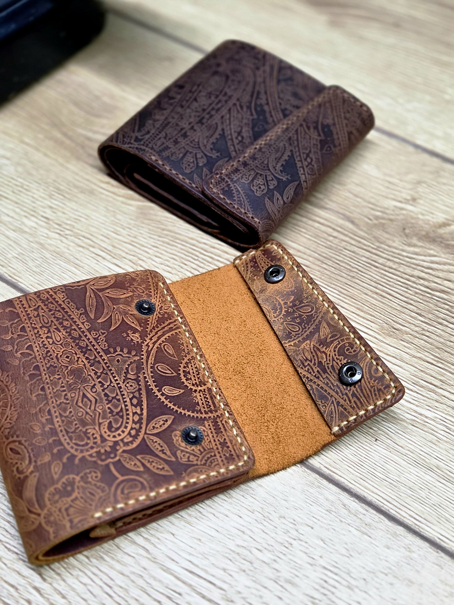 Wrangler Max Kaşmir Desen Minimal Kadın Cüzdan