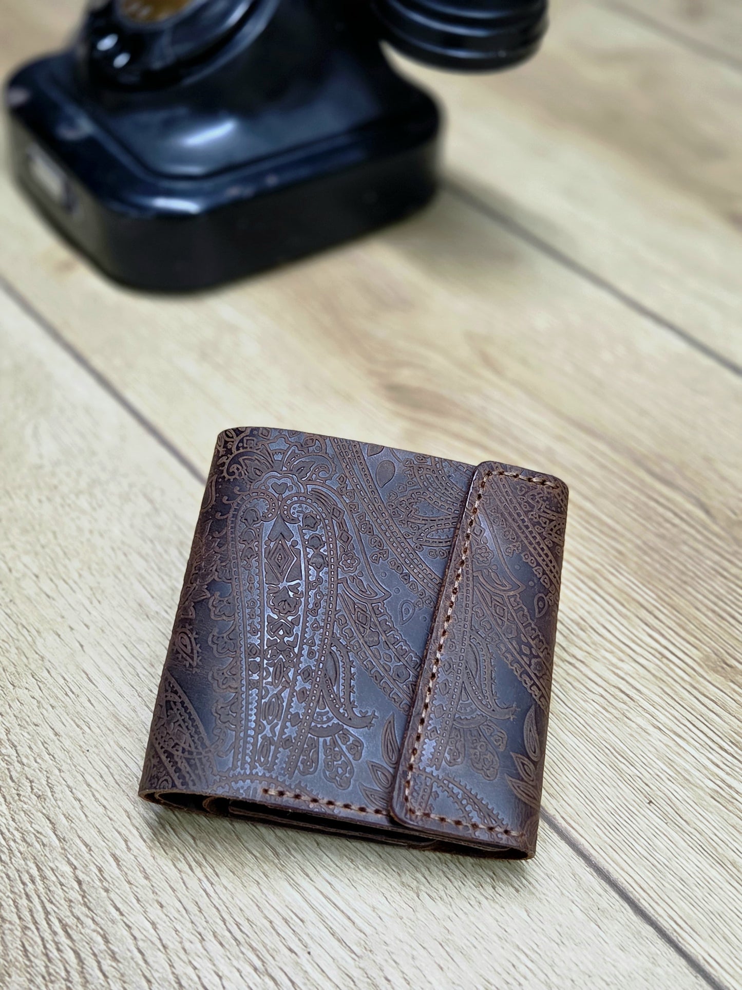 Wrangler Max Kaşmir Desen Minimal Kadın Cüzdan