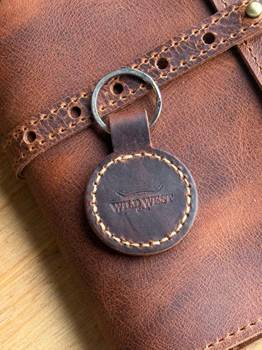 Çift Kat Deri Anahtarlık