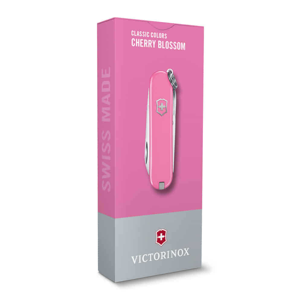 Victorinox 0.6223.51G Classic Pembe Çakı(Deri Çakı Kılıfı Hediyeli!)