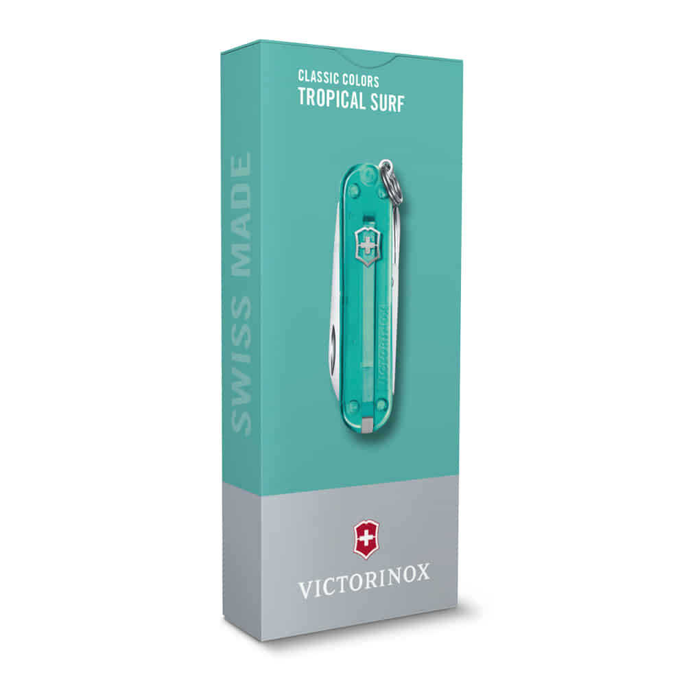 Victorinox 0.6223.T24G Tropical Surf Classic Çakı(Deri Çakı Kılıfı Hediyeli!)