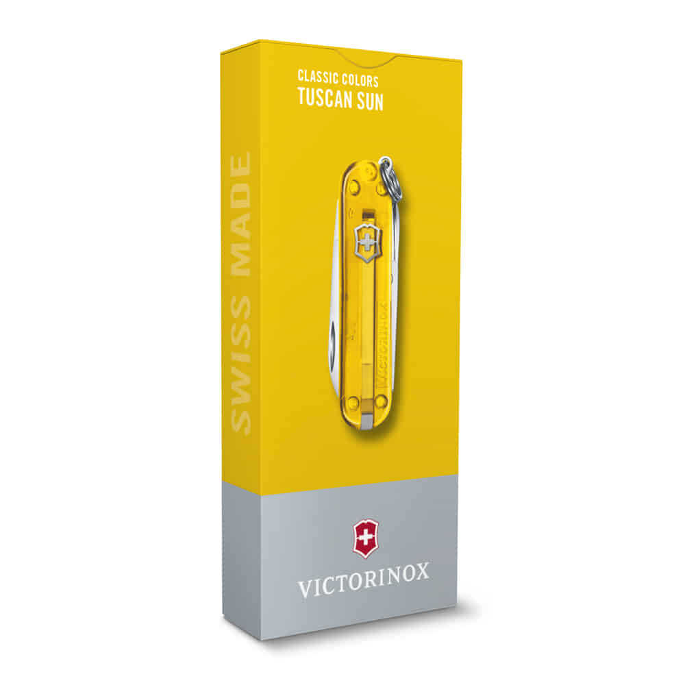 Victorinox 0.6223.T81G Tuscan Sun Classic Çakı(Deri Çakı Kılıfı Hediyeli!)