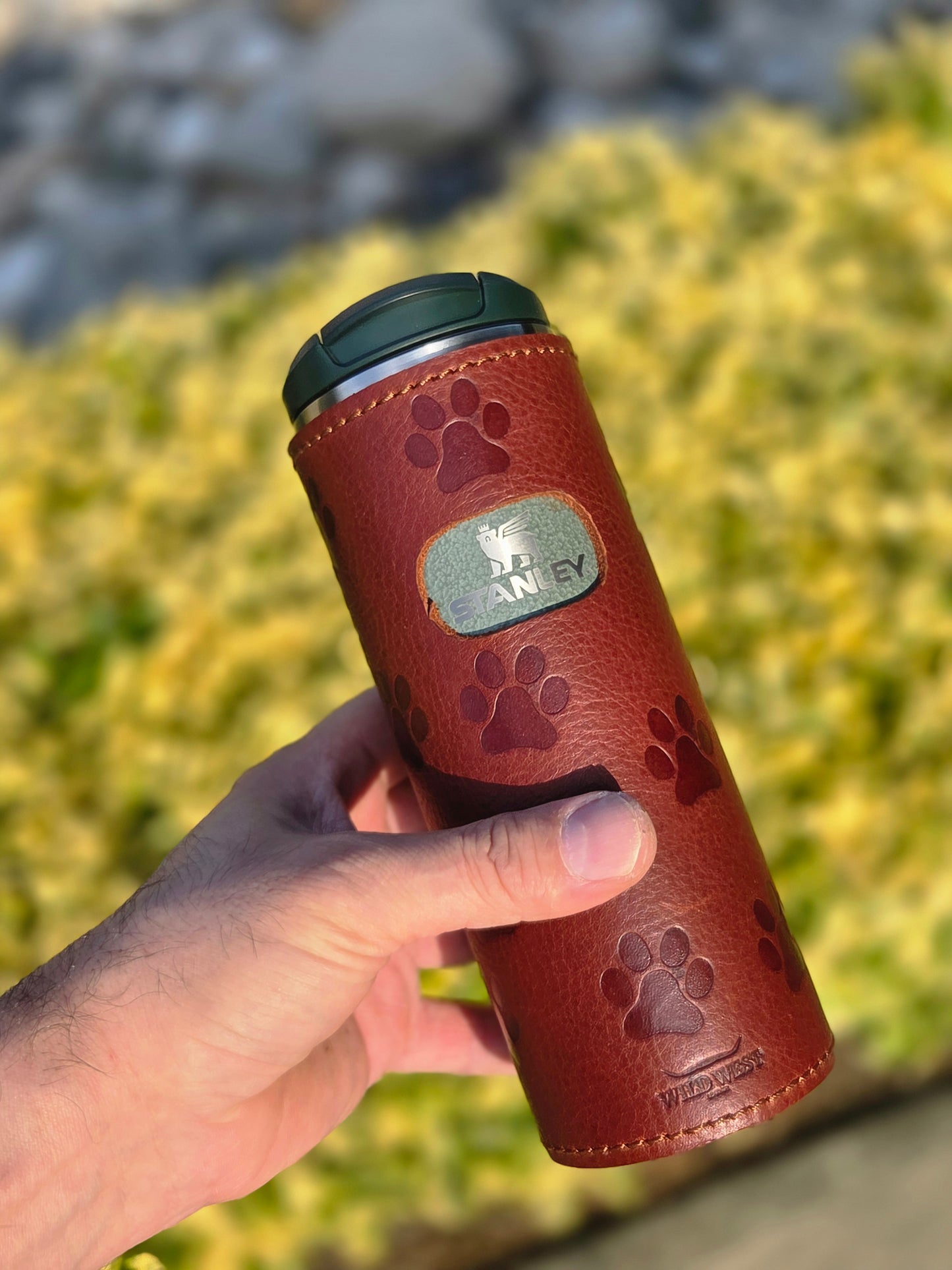 Stanley Termos Kılıfı 0.47L Brown Pati