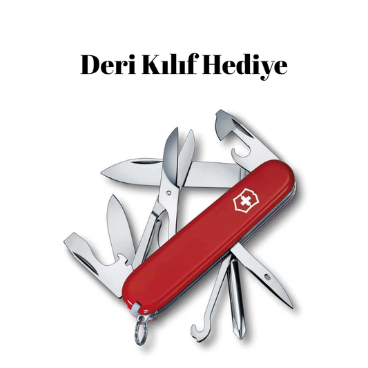 Victorinox 1.4703 Super Tinker Çakı(Deri Çakı Kılıfı Hediyeli!)