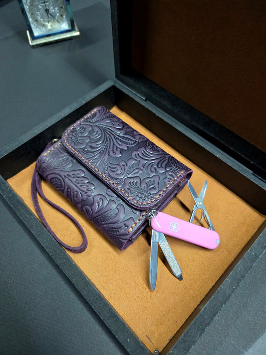 Briddle+Victorinox 6223 Pembe+Özel Ahşap Hediye Kutusu