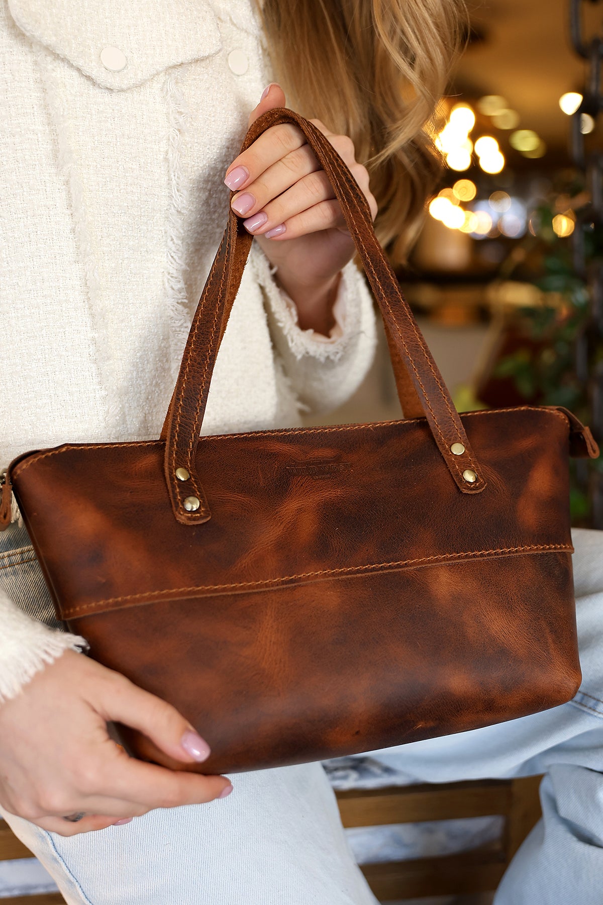 Tote Bag Small Fermuarlı Kadın Kol Çantası