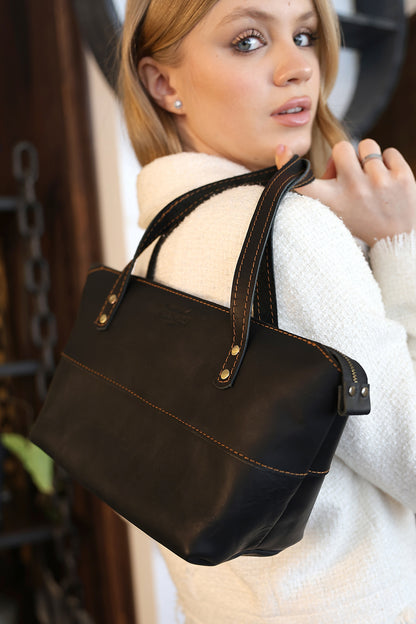 Tote Bag Small Fermuarlı Kadın Kol Çantası