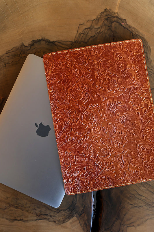 Macbook Kılıfı Rose Desen 13 inç Slim Kılıf