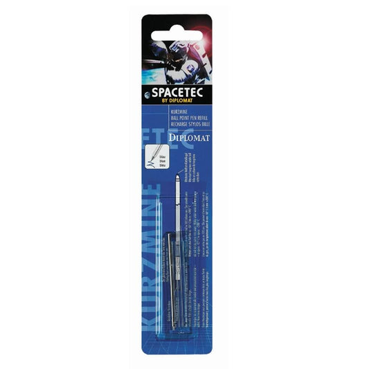 Diplomat D10380152 Spacetec Kısa Mavi Gaz Refil
