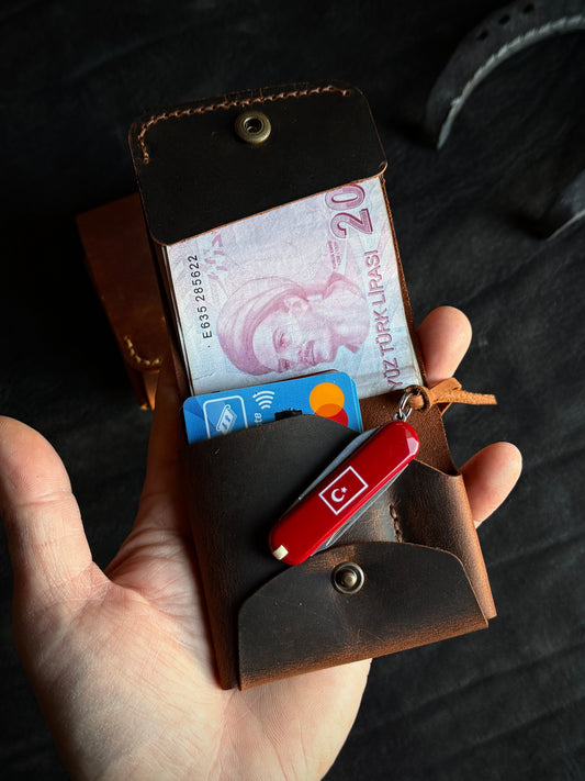 The Sheriff Cüzdan - Victorinox 0.6123 Escort Türk Bayraklı Set
