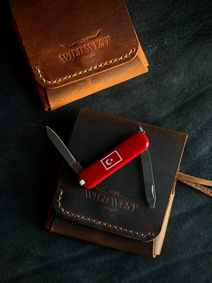 The Sheriff Cüzdan - Victorinox 0.6123 Escort Türk Bayraklı Set