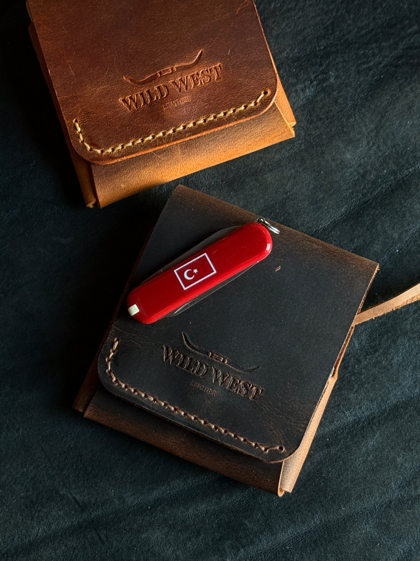 The Sheriff Cüzdan - Victorinox 0.6123 Escort Türk Bayraklı Set