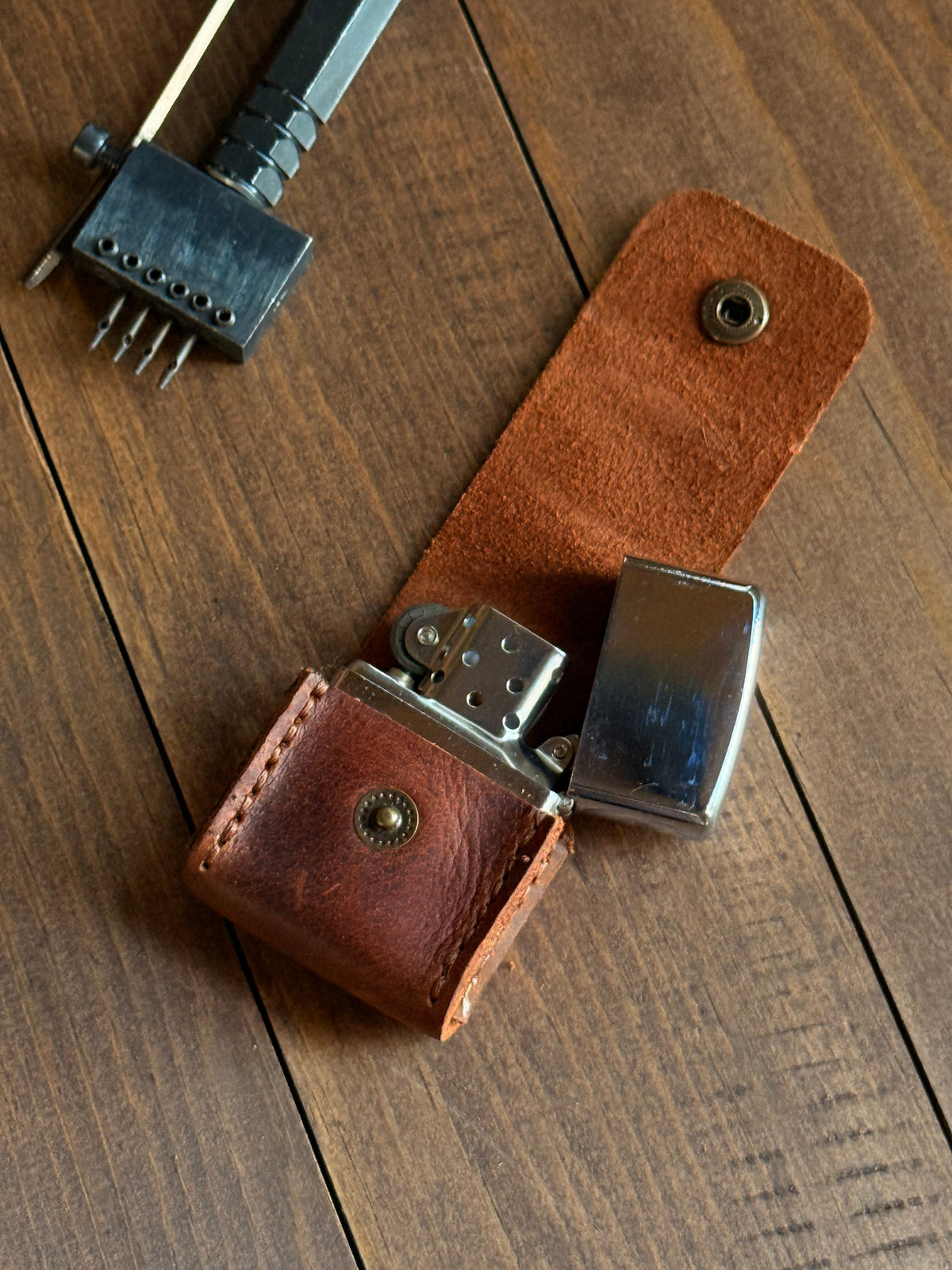 Toskana + Zippo Çakmak Kılıfı Seti