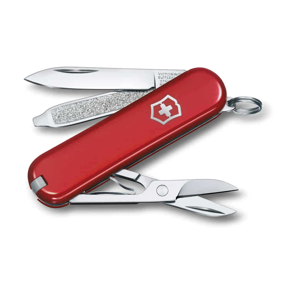 Victorinox 0.6223.G Classic Çakı, Kırmızı